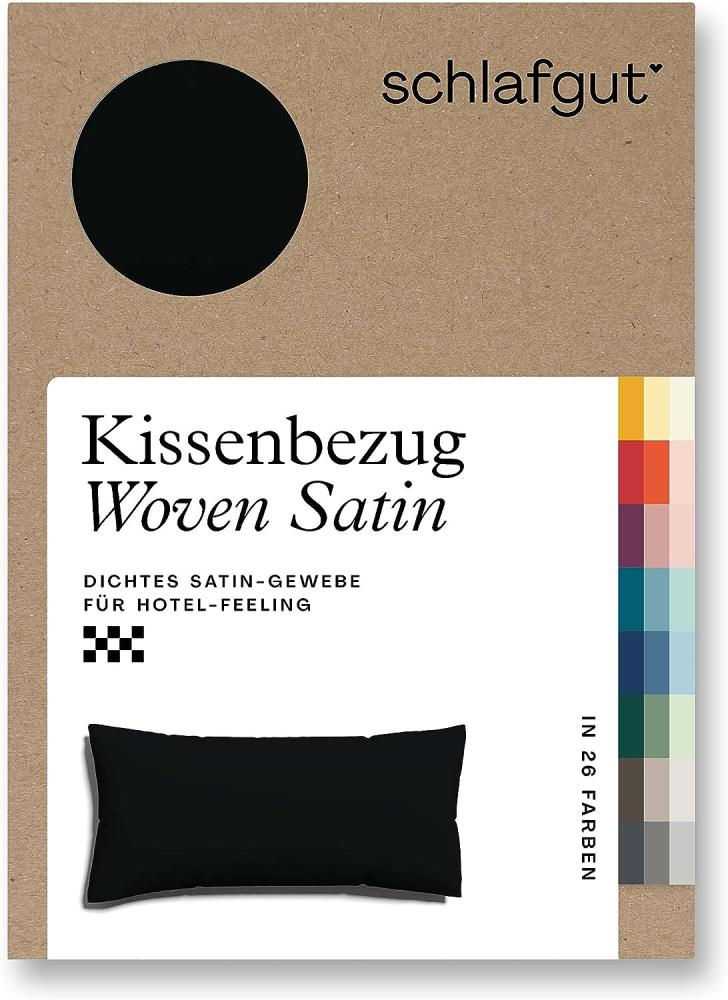 Kissenbezug Woven Satin aus Mako-Baumwolle, langlebig, pflegeleicht, dicht gewebt, Schlafgut (1 Stück), Kissenhülle mit Reißverschluss, passender Bettbezug erhältlich Bild 1