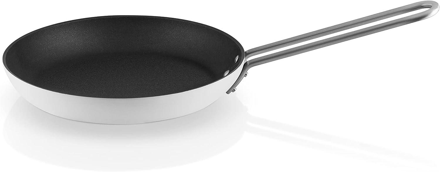 Eva Solo White Line Bratpfanne Slip-let, Pfanne, Schmorpfanne, Gemüsepfanne, Steakfpanne, Fischpfanne, Kochen, Ø 24 cm, 256424 Bild 1