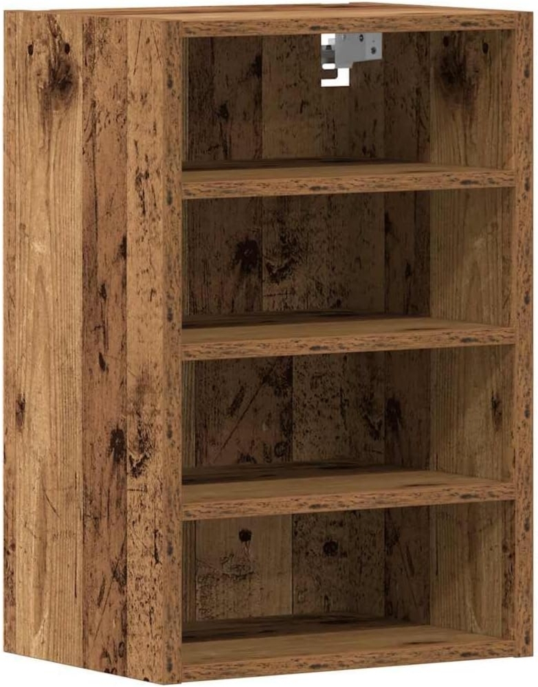 vidaXL Hängeschrank Altholz-Optik 40 x 29,5 x 60 cm Holzwerkstoff, Küchenschrank, Schrank, Wandschränke, Aufbewahrungsschrank, Wandschrank Bild 1