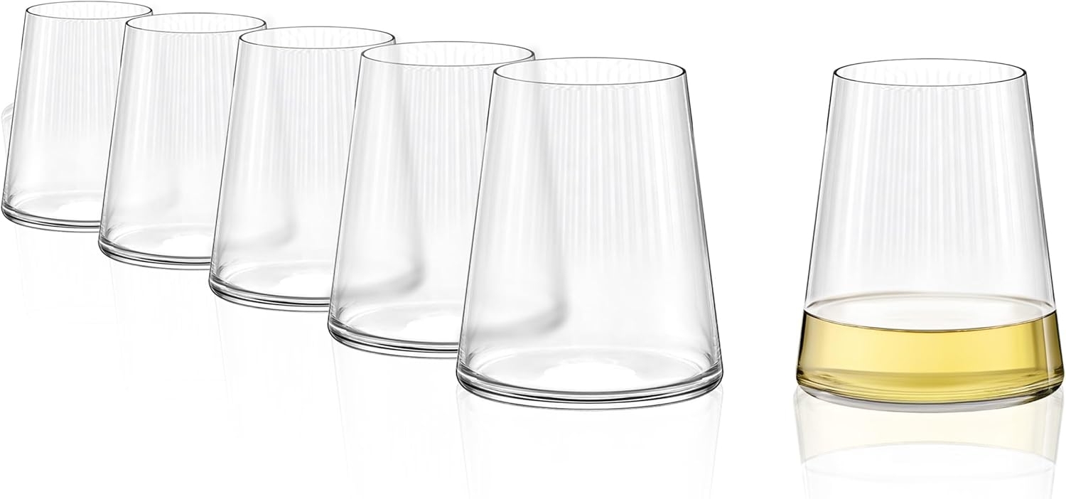 Stölzle Lausitz Symphony 6 Stück Weißweinbecher klar 759 00 12 Bild 1