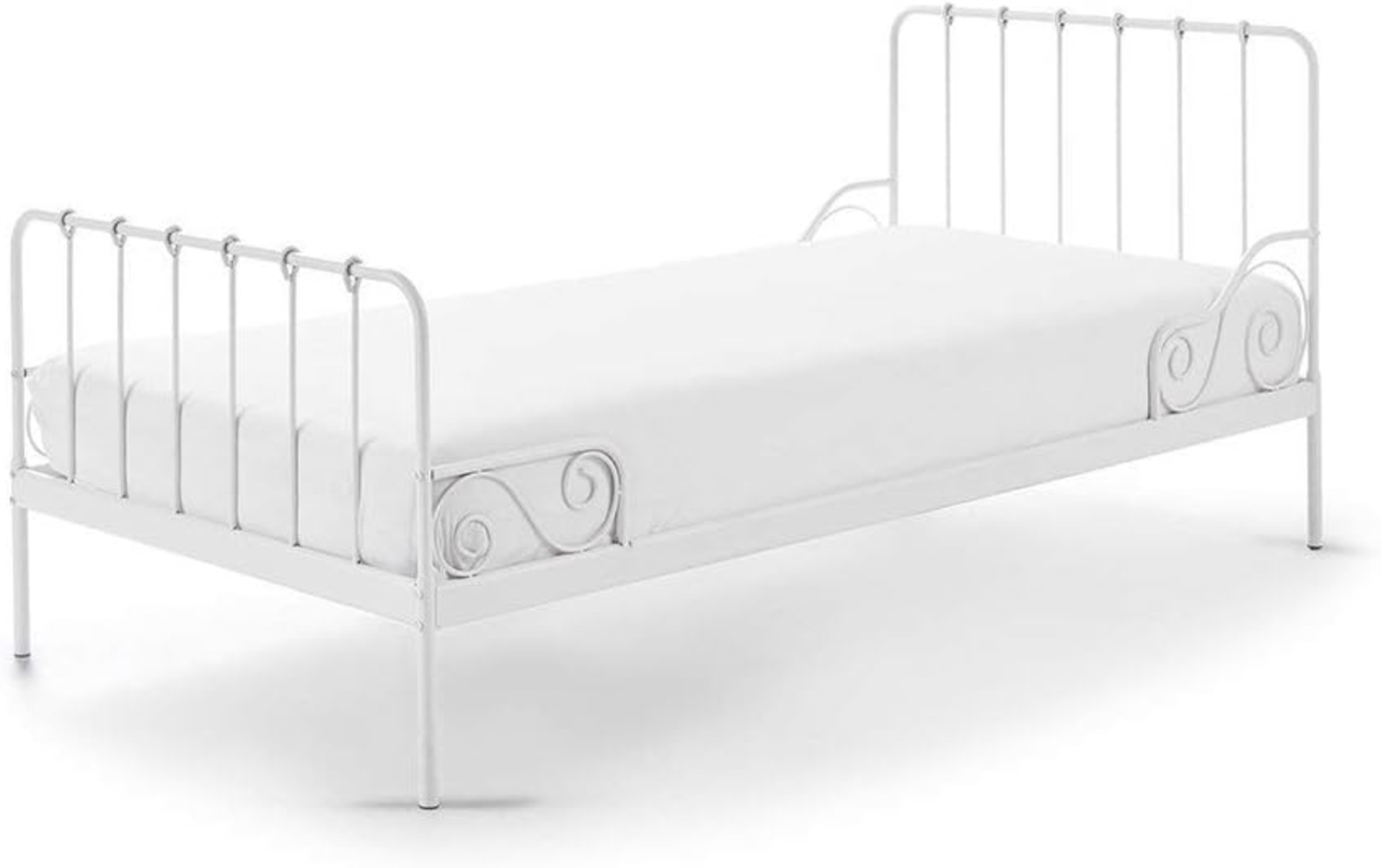 Vipack 'Alice' Metallbett, weiß, 90 x 200 cm Bild 1