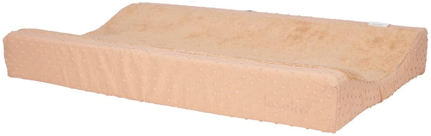 Koeka Wickelauflagenbezug - Spannbezug Für Wickelunterlage - Napa - Baumwolle - Hellbraun - 45X73 Cm Bild 1