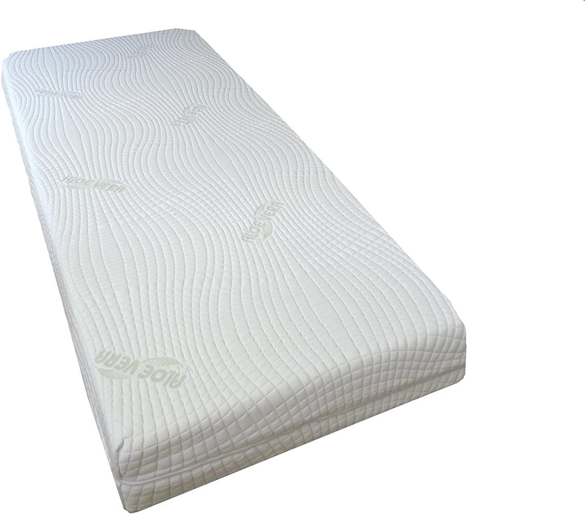 Orthopädische 11 Zonen Kaltschaum Matratze Modell LUX 20 Bezug: Aloe Vera EC Bild 1