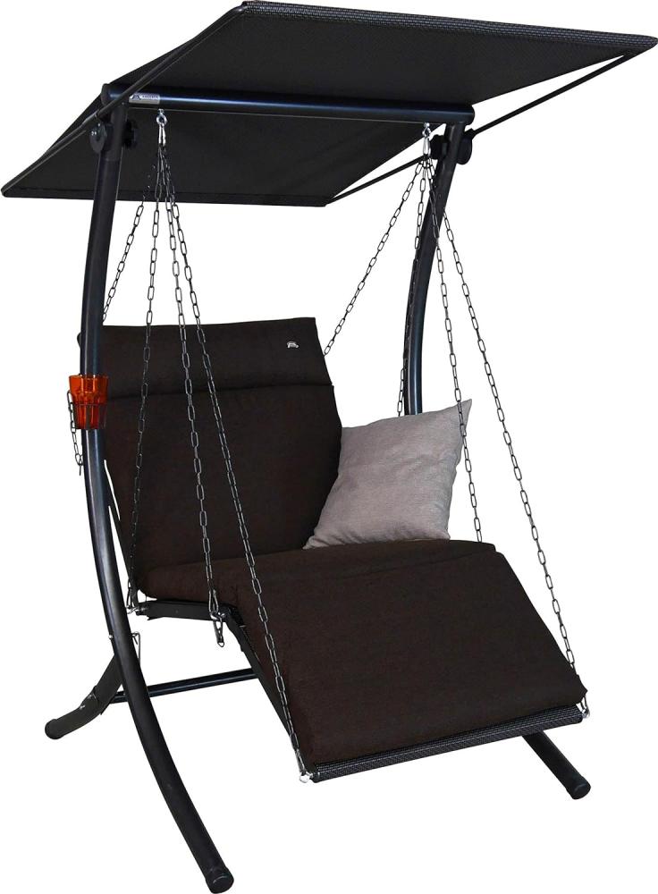 Hollywoodschaukel 1-Sitzer Swing Smart coffee Bild 1