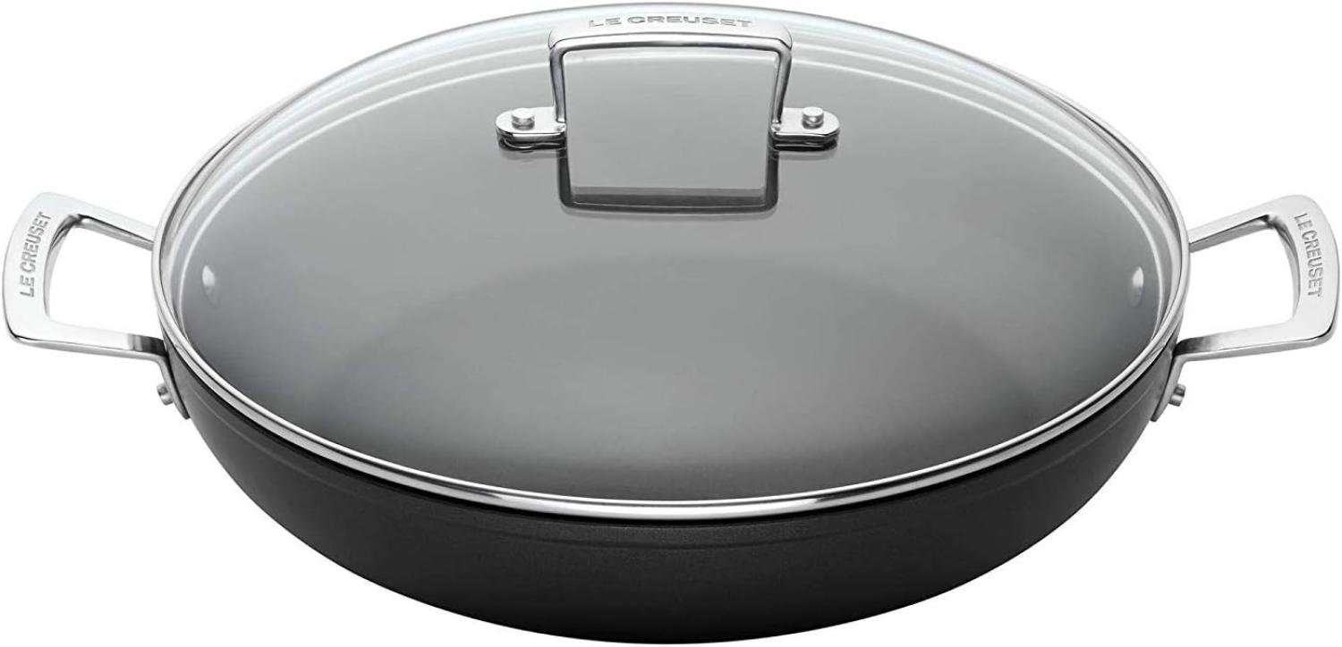 Le Creuset Aluminium-Antihaft Profipfanne mit Deckel, 26,0 cm Bild 1