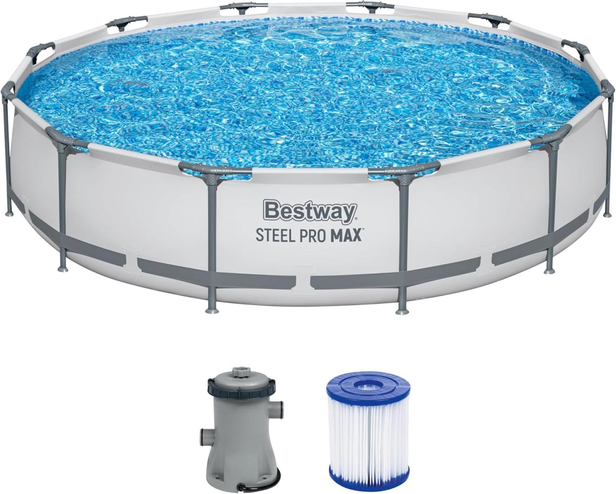 Bestway Steel Pro MAX Swimmingpool-Set 366x76 cm 92835 Bild 1