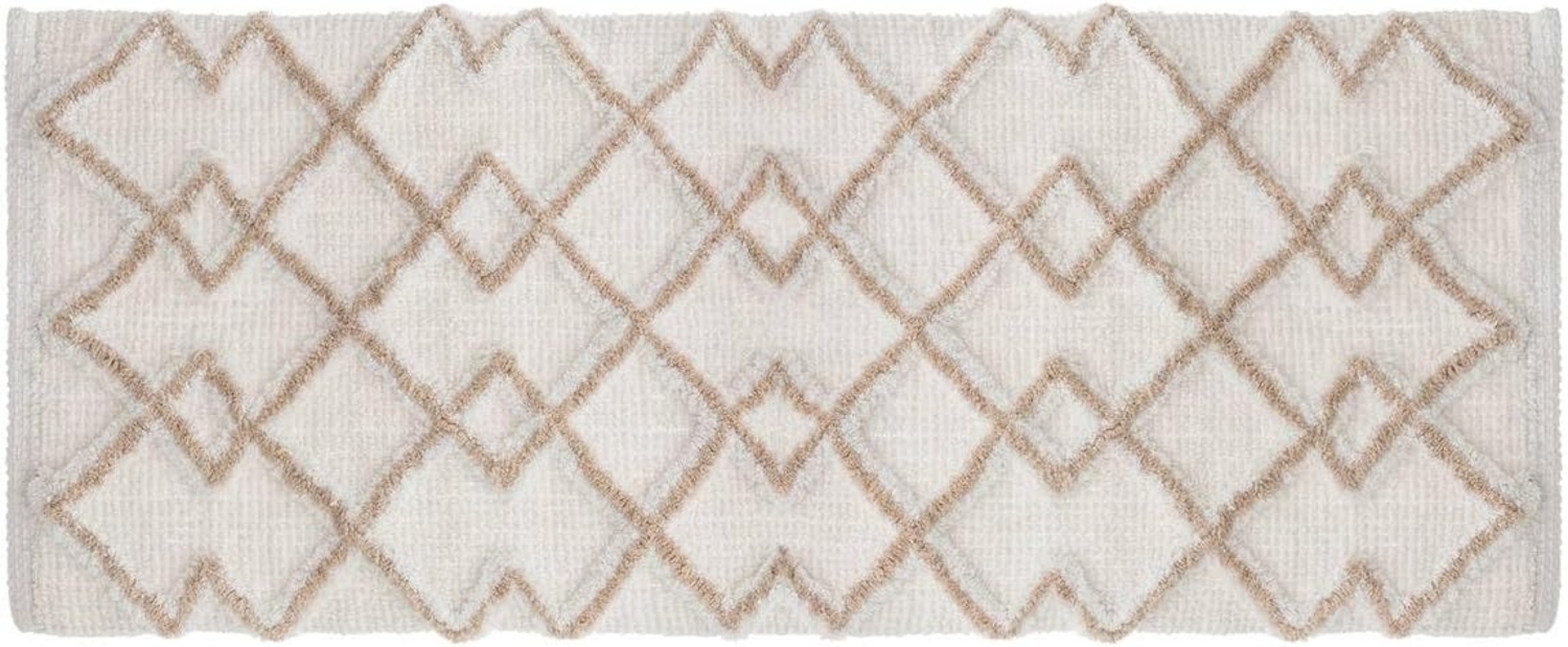 Badteppich ETHNIC, 50 x 120 cm, Beige Bild 1