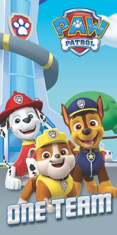 Paw Patrol Duschtuch Badetuch Strandtuch 70 x 140cm Bild 1