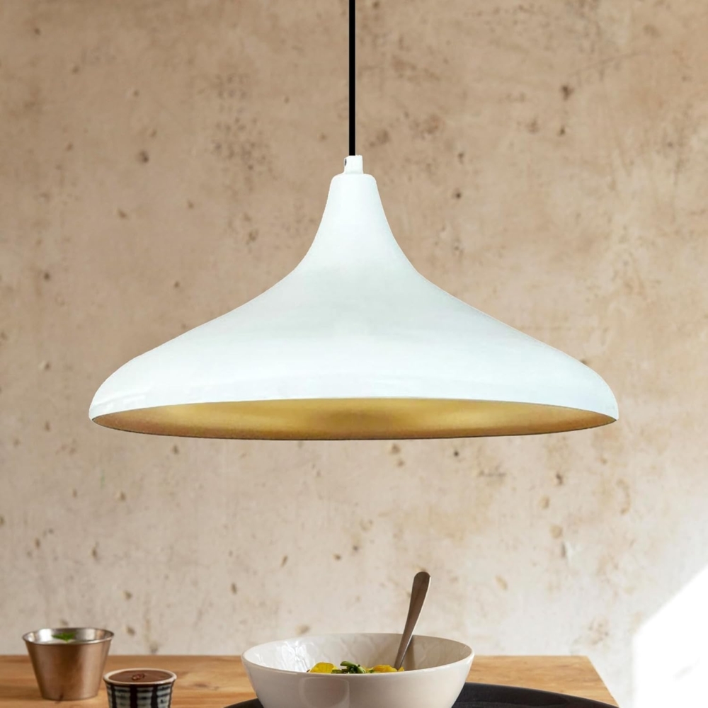 Bamyum Pendelleuchte Bamyum Pendelleuchte Durchmesser 35 cm E27 Metall Moderne Lampe, ohne Leuchtmittel Bild 1