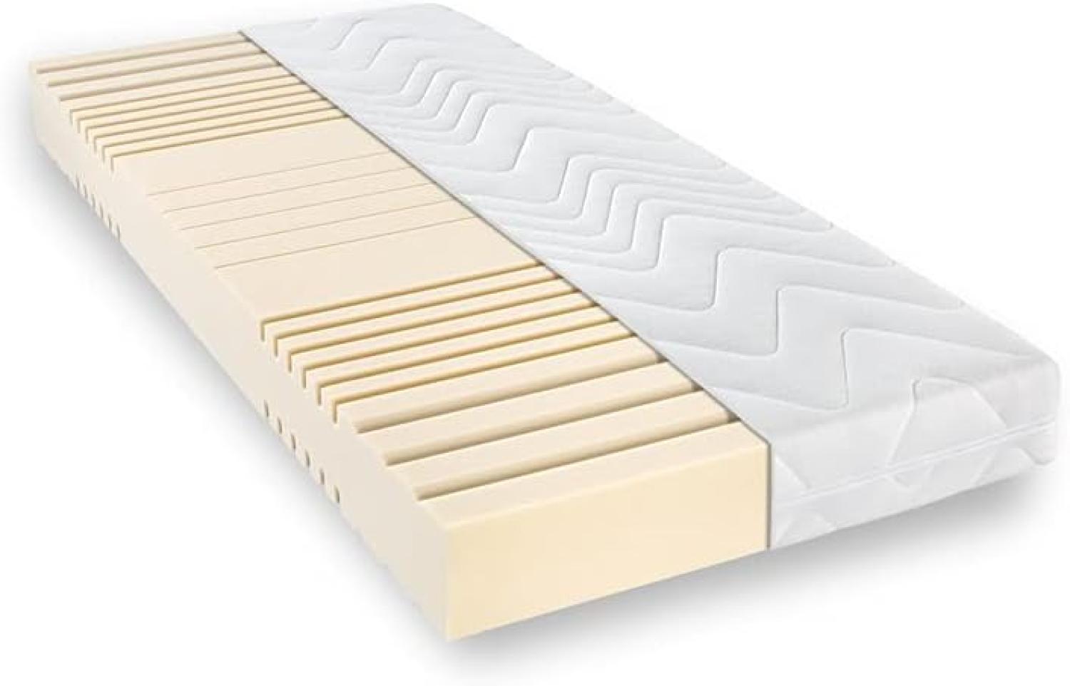 Sleepsy Leron Matratze 90x200 cm, Komfortschaummatratze 7-Zonen Aufbau, Matratze aus Komfortschaum - Härtegrad H3, waschbarer Bezug, Öko-Tex Standard 100 Bild 1