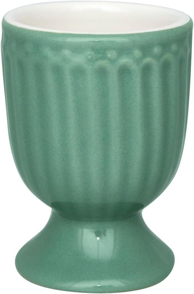 Greengate Alice Eierbecher dusty green 6,5 cm Bild 1