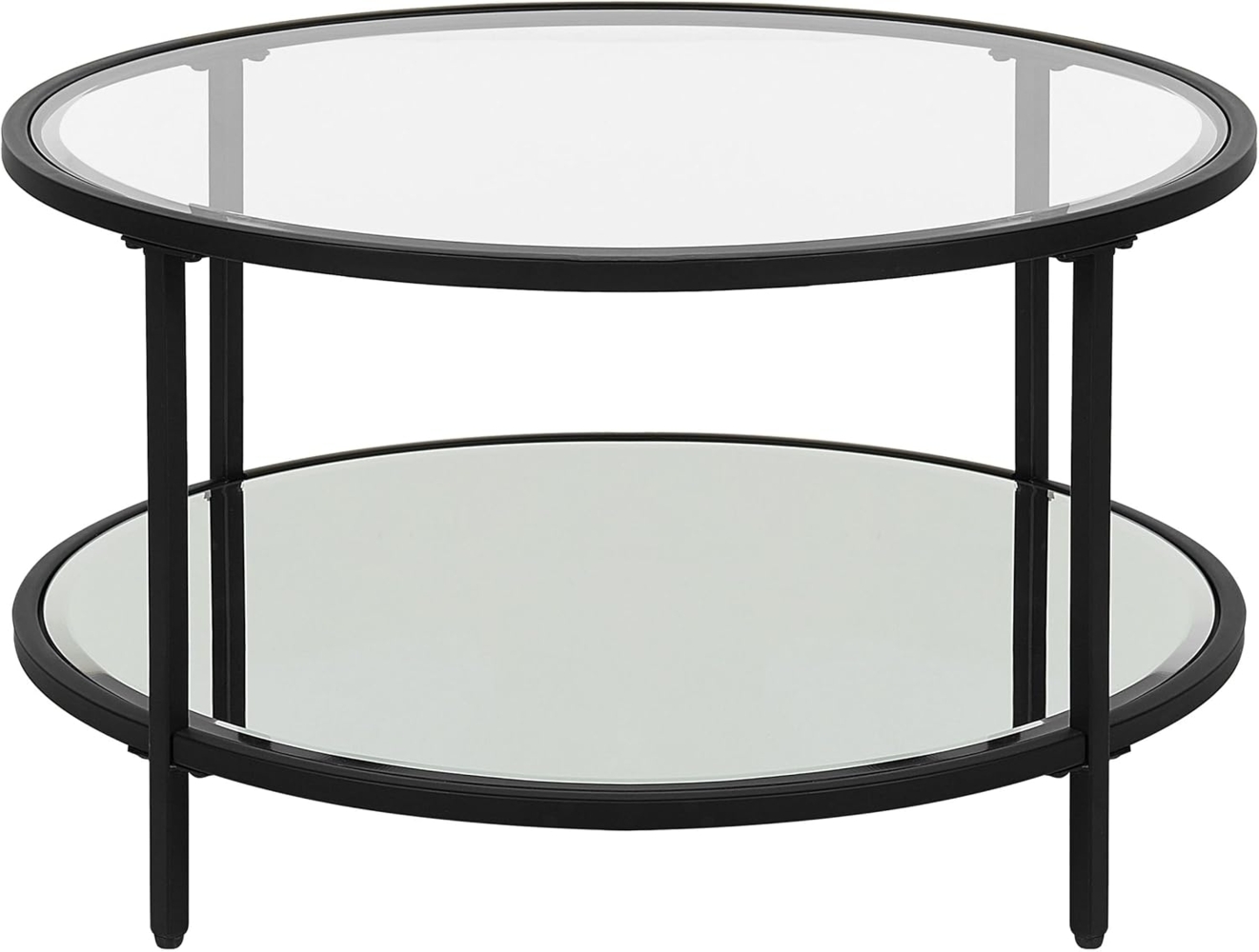 Couchtisch BIRNEY Spiegeleffekt Schwarz Bild 1