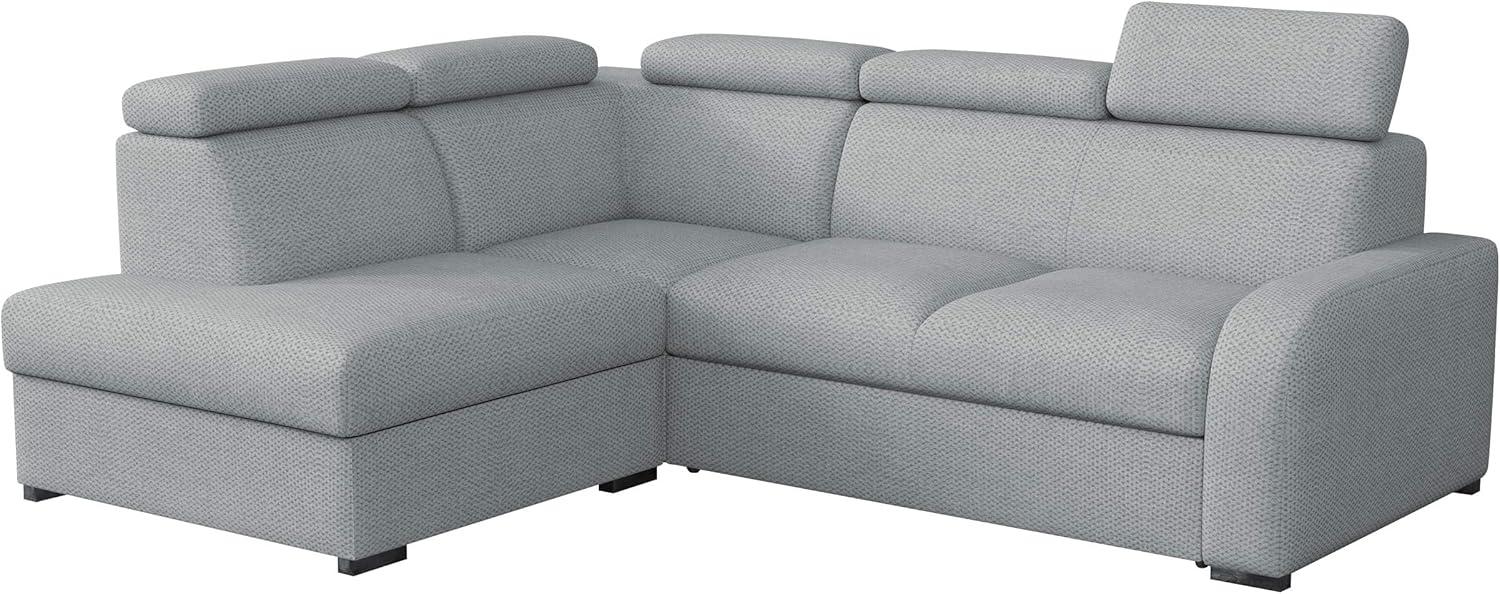 Ecksofa Apollo 2rRLXp mit Einstellbare Kopfstützen (Farbe: Crown 17, Seite: Links LXP+R+2R) Bild 1