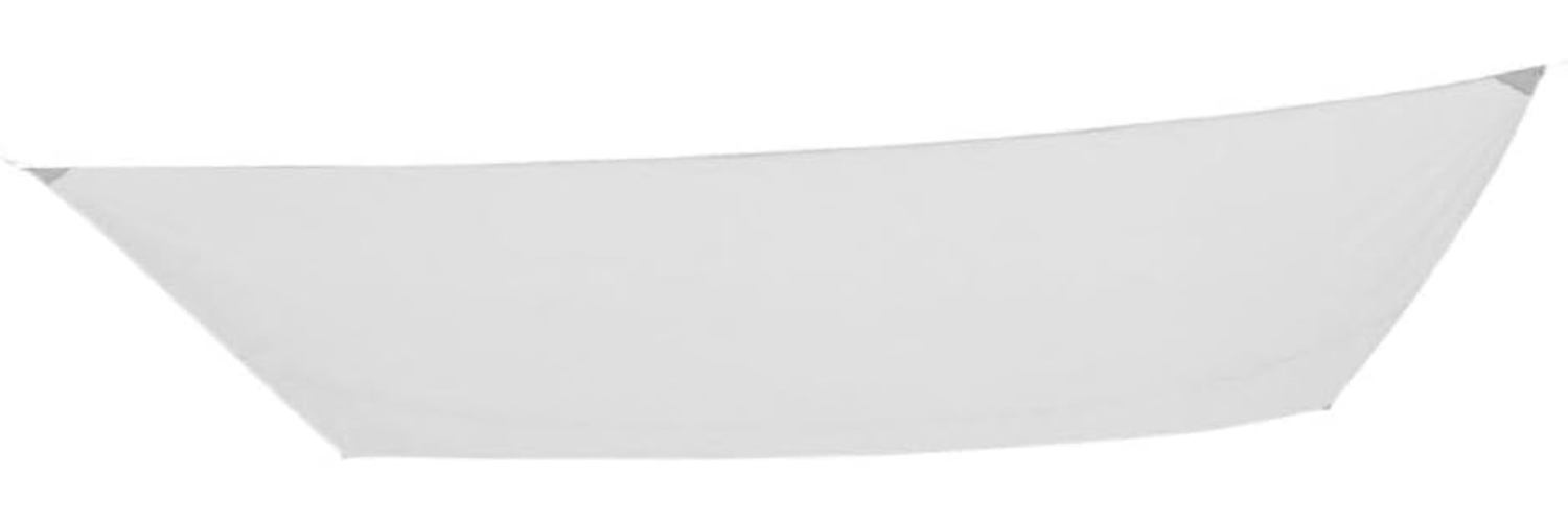AKTIVE Sonnensegel für den Garten, Polyester 300x400 cm weiß Bild 1
