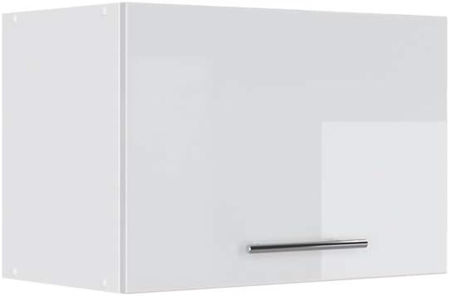 Vicco Küchenschrank Hängeschrank Unterschrank Küchenzeile Hochglanz Fame-Line (Weiß Hochglanz, Hängeschrank 60 cm (flach)) Bild 1