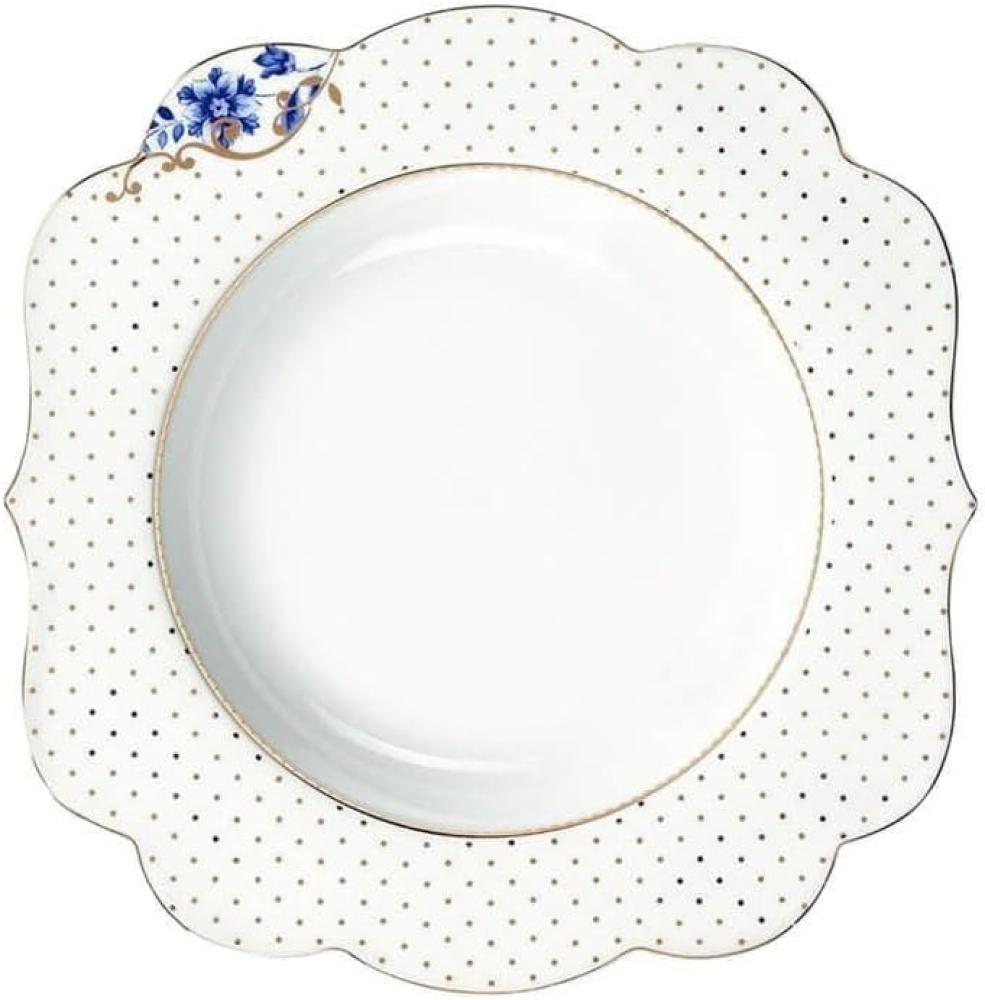 PIP STUDIO Royal White Suppenteller 23,5 cm weiss Bild 1