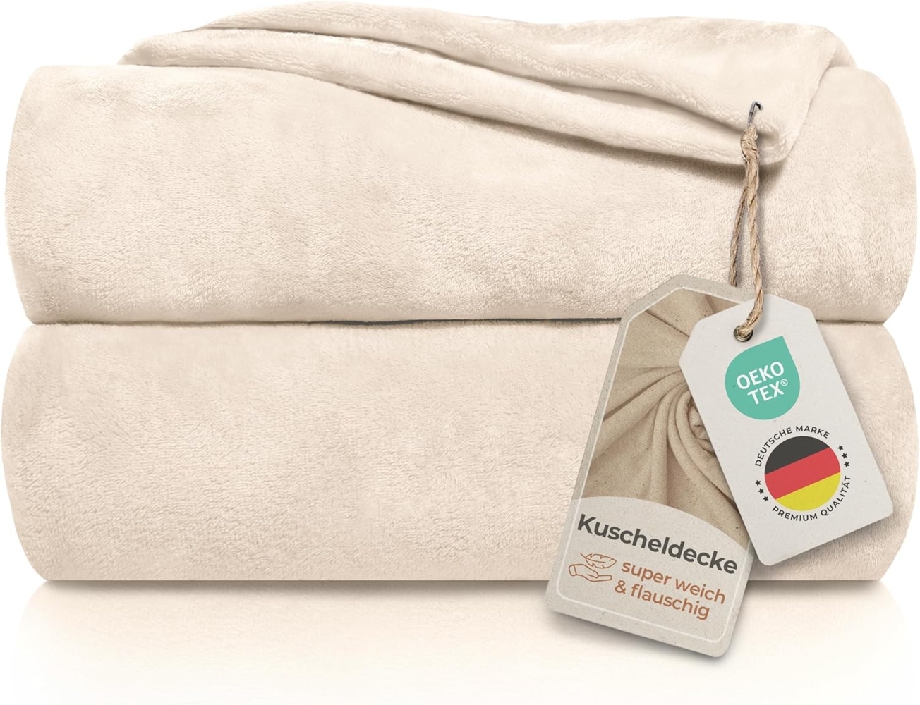 Wohndecke Kuscheldecke super weich & flauschig – warme Fleecedecke, Gräfenstayn, warme Wolldecke, Sofadecke & Tagesdecke - Überwurf Sofa, Couch Bild 1