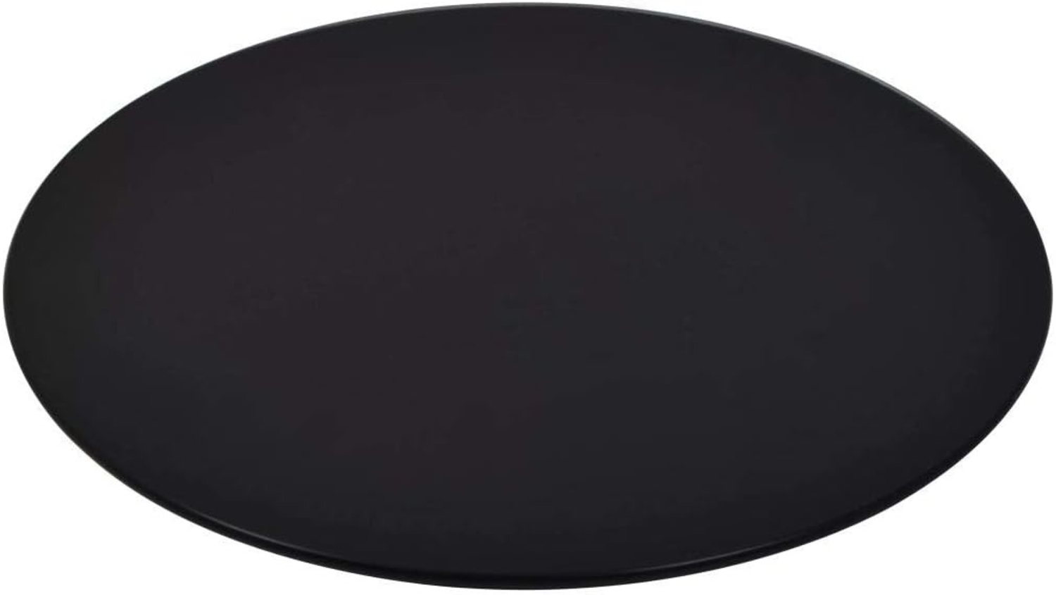 vidaXL Tischplatte Esstischplatte Glasplatte Ersatztischplatte Couchtischplatte Gartentischplatte Gehärtetes Glas Rund 400mm Schwarz Bild 1