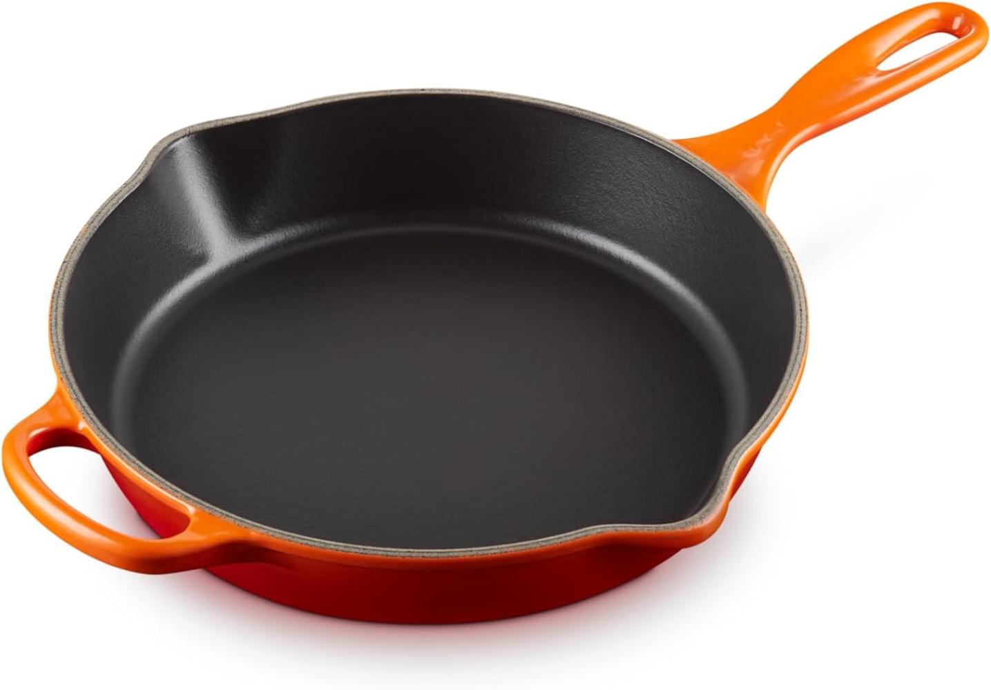 Le Creuset Brat-/Servierpfanne, Gusseisen rot, Ø 26 cm Bild 1