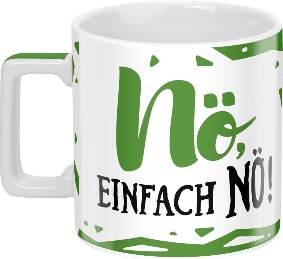 Sheepworld Tasse mit Spruch "Nö" | Sheepworld Wortheld-Tasse, Porzellan, 45 cl, Mehrfarbig | Tasse lustig, Sprüche-Tasse | 47769 Bild 1