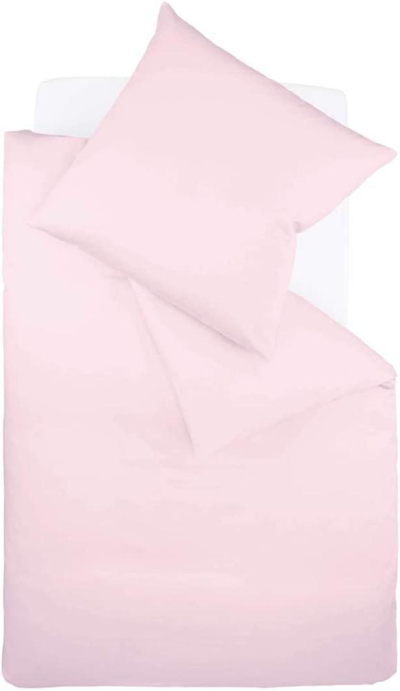 Fleuresse Mako-Satin-Bettwäsche colours rose 4040 240 x 220 + 2 x 80 x 80 Bild 1