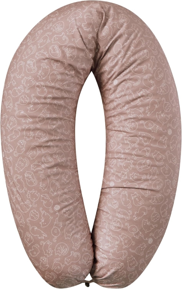 SEI Design Stillkissen Stillkissen XXL Mikroperlen Seitenschläferkissen Babynestchen 190x30, Schwangerschaftskissen mit Bezug, Schwangerschaftskissen mit Bezug, Babynest XXL ist als Bettschlange & Bettumrandung verwendbar Bild 1