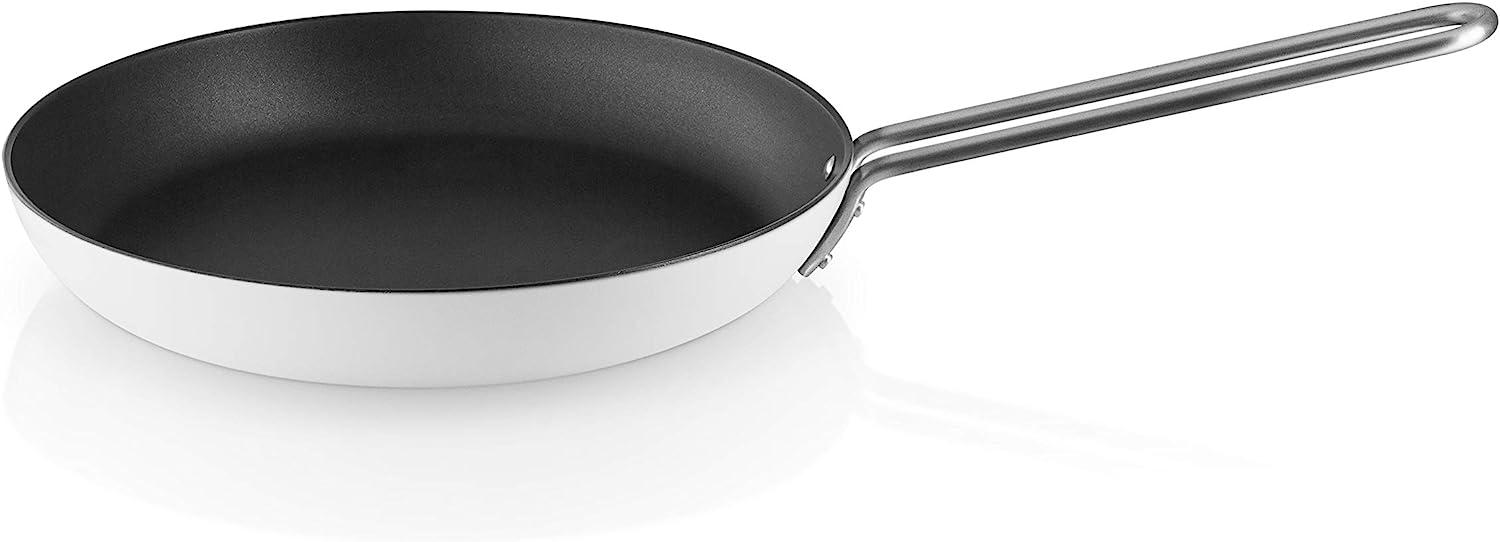 Eva Solo White Line Bratpfanne Slip-let, Pfanne, Schmorpfanne, Gemüsepfanne, Steakfpanne, Fischpfanne, Kochen, Ø 28 cm, 256428 Bild 1