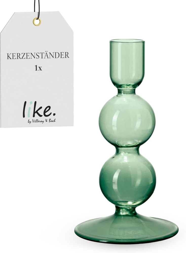 like. by Villeroy & Boch Like Home Kerzenständer sage 13,5cm Bild 1