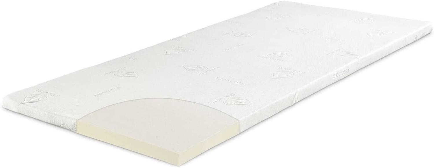 Bestschlaf Visko-Mineralschaum Matratzenauﬂage »Premium Spezial«, 6cm dick, 100x200 cm, 80 RG Bild 1