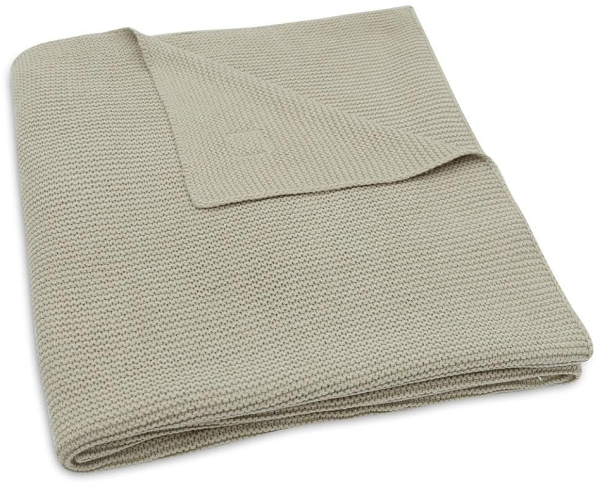 Jollein Babydecke Kuscheldecke 75x100 cm Basic knit Olive Green Bild 1