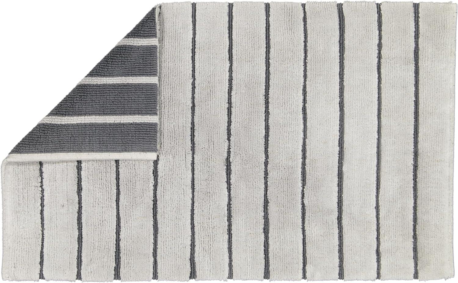 Cawö Badteppich Balance Platin (70x120 cm) 1008-70/120-77 Bild 1