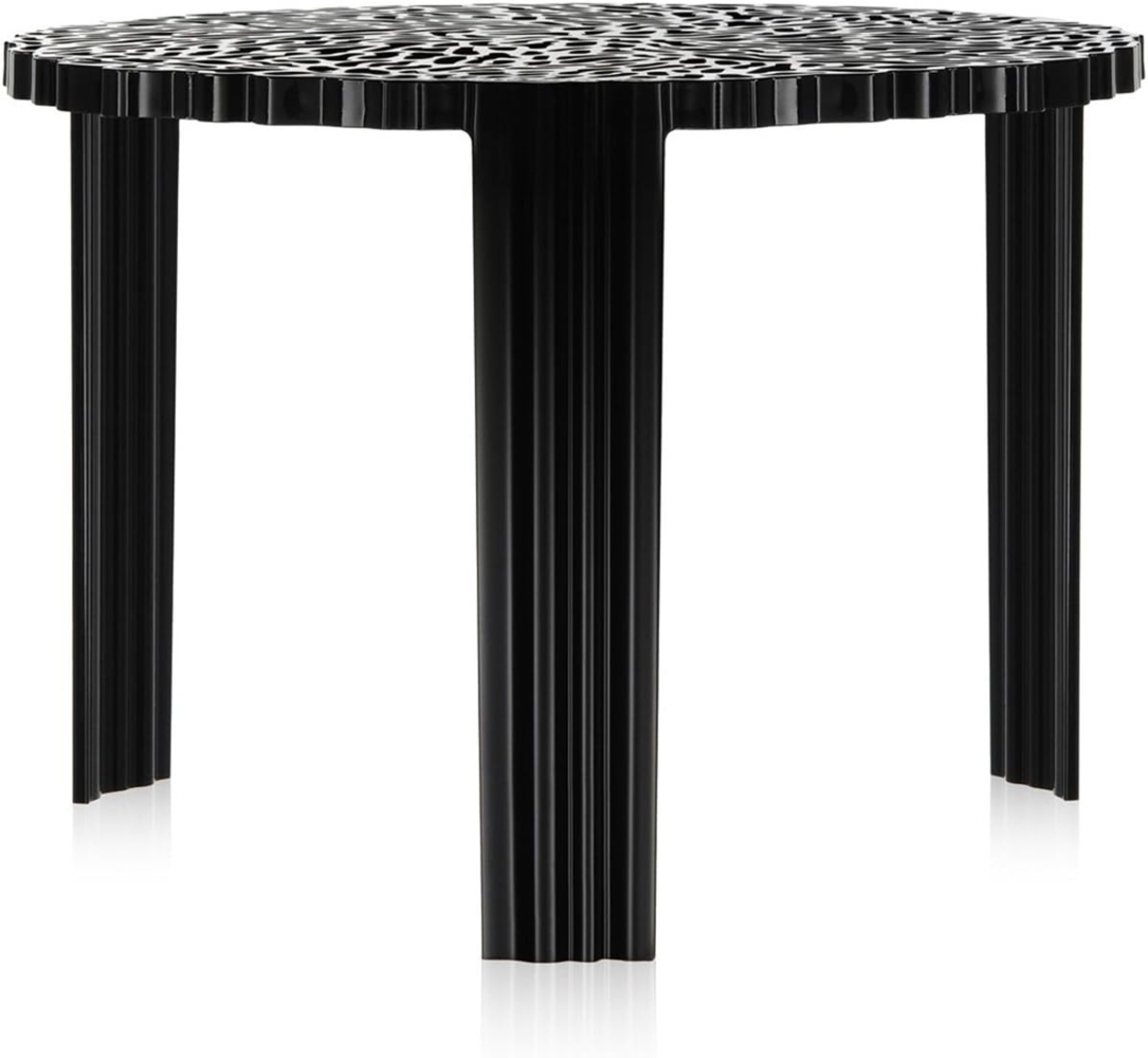 Kartell 08501NE T-Table Möbel, schwarz, 50 x 50 x 36 cm Bild 1