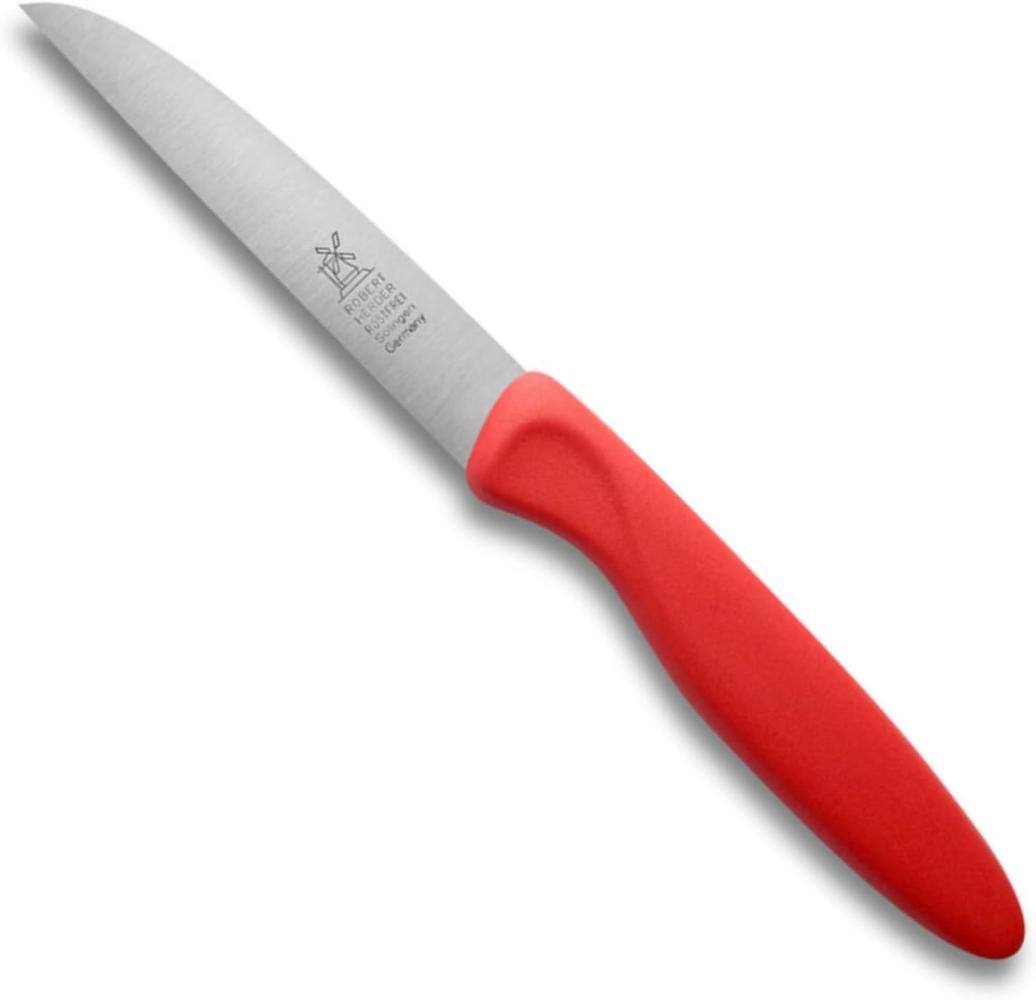 Küchenmesser rot 18 cm Polypropylen 1972 rostfrei, Klingenlänge 8,5 cm Bild 1