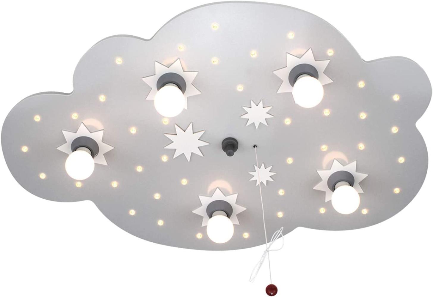 Elobra Sternenwolke LED silber, 5-flg. Bild 1