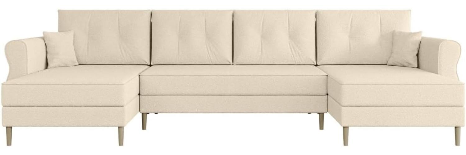 ALTDECOR Wohnlandschaft HERMES-U, Couch mit Schlaffunktion, Wohnzimmer - Wohnlandschaft Bild 1