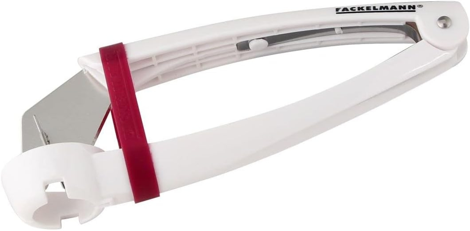 Fackelmann Zwetschgenentsteiner weiß/rot Bild 1