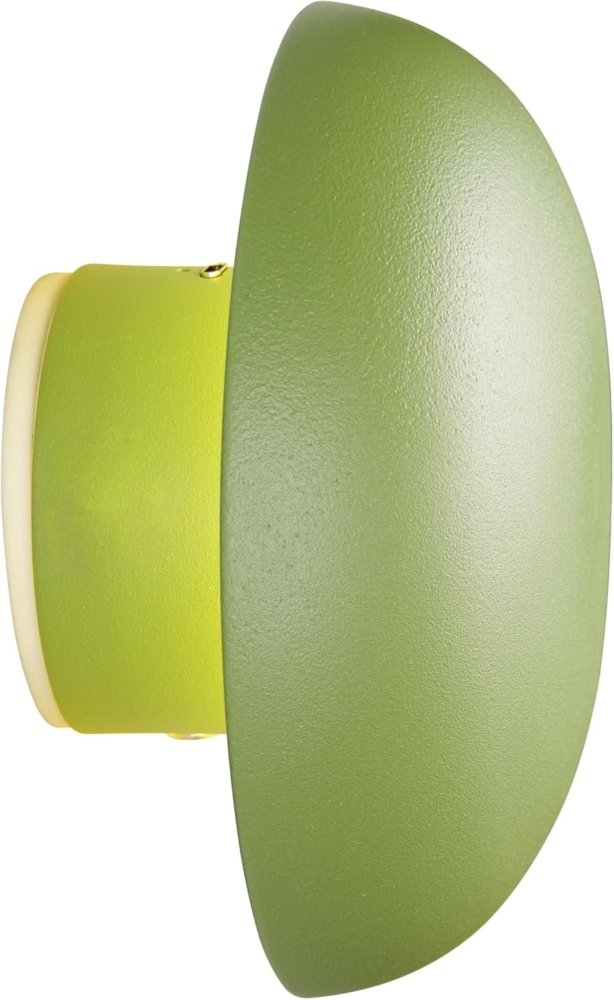 Akku Wandleuchte DAVEY aus Metall Grün per USB aufladbar, Ø 15,5cm Bild 1