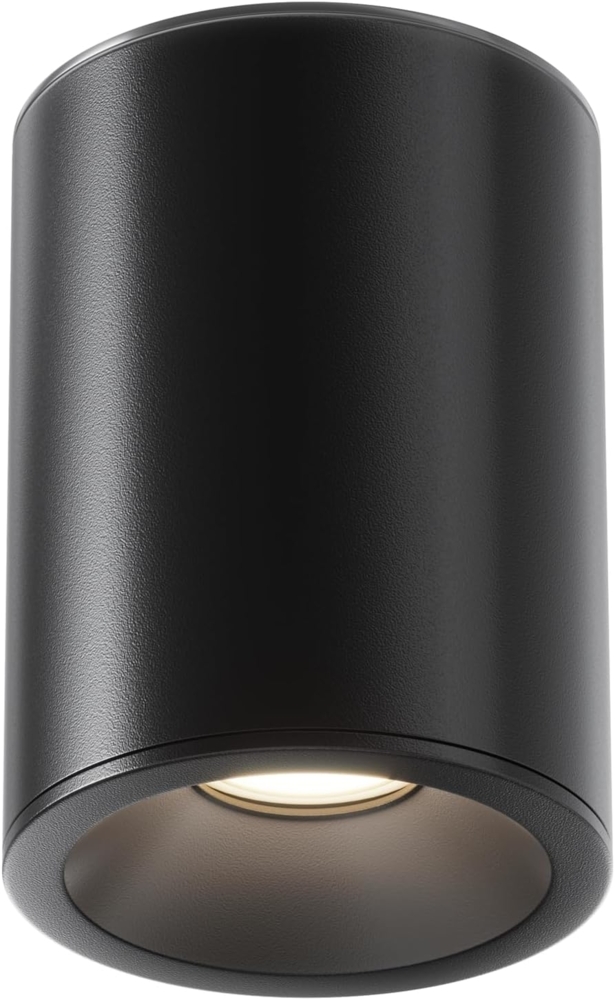 Maytoni Deckenleuchte Zoom, Schwarz, 1 flg, 50 W, 11,5 cm (Höhe) Bild 1