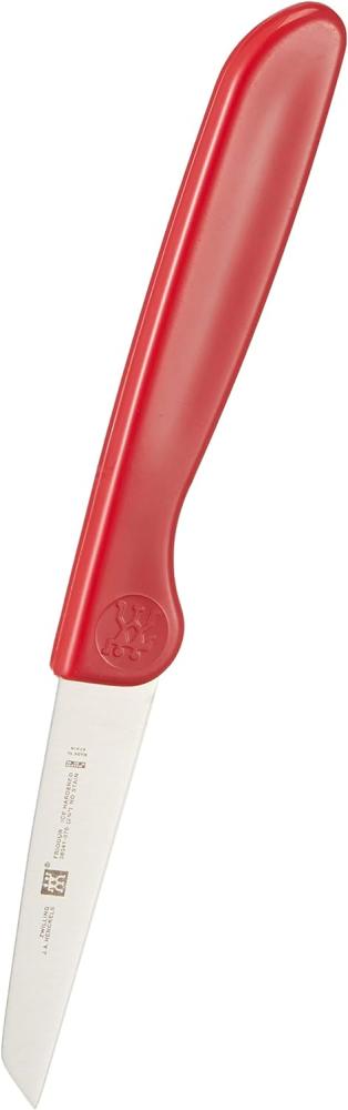 Zwilling Küchenmesser, Edelstahl rot, 7 cm Bild 1