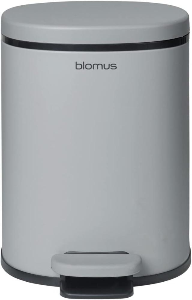 Blomus Treteimer PARA, Mülleimer, Abfalleimer, pulverbeschichtet, Kunststoff, Silikon, micro chip, 5 L, 69212 Bild 1