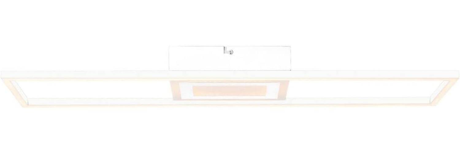 Brilliant Leuchten No. G99369-05 LED-Deckenleuchte Besson 75x22cm weiß Bild 1