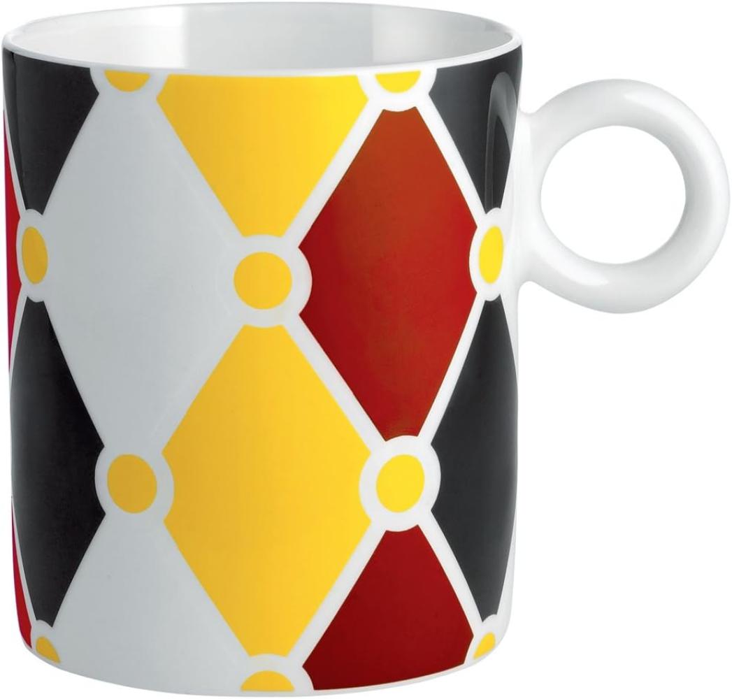 Alessi Circus Becher aus Porzellan, Mehrfarbig MW58 1 Mehrfarbig Bild 1