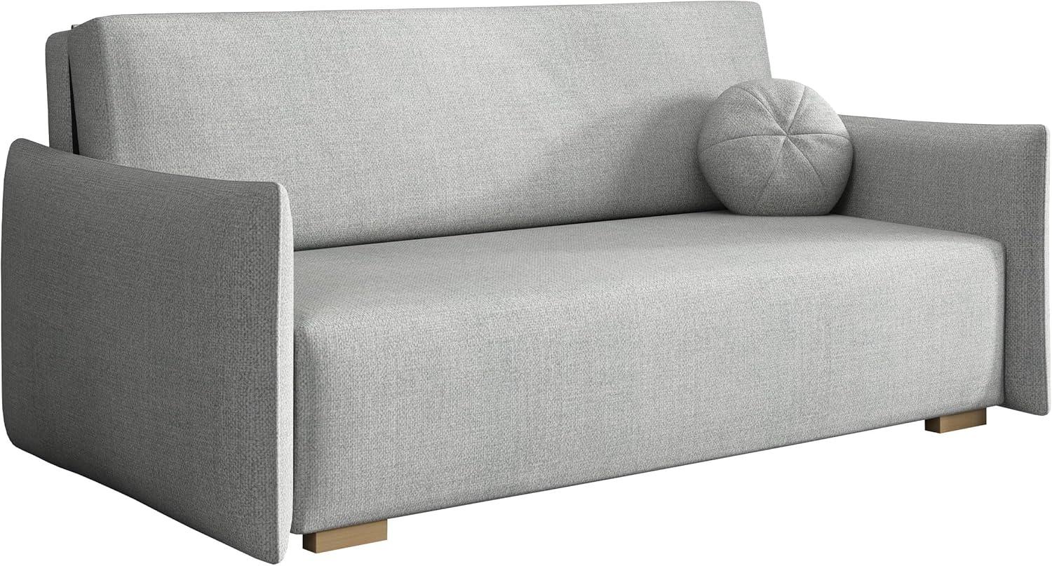 Sofa Viva Glov IV mit Schlaffunktion, 3 Sitzer Schlafsofa mit Bettkasten (Farbe: Soul 16) Bild 1