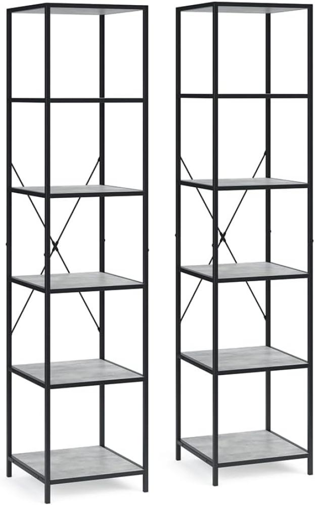 VICCO Loft 2er-Set Fyrk Standregal Bild 1