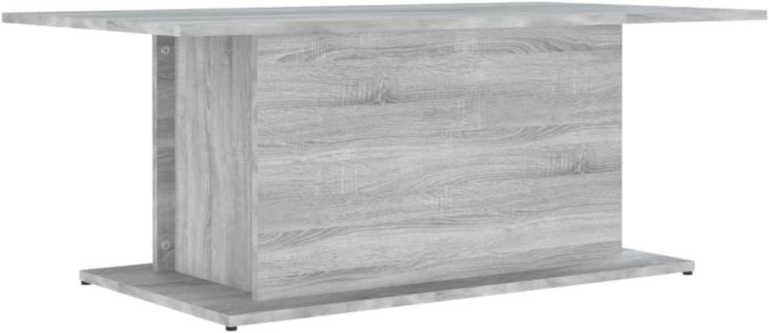 vidaXL Couchtisch Grau Sonoma 102x55,5x40 cm Holzwerkstoff 813093 Bild 1