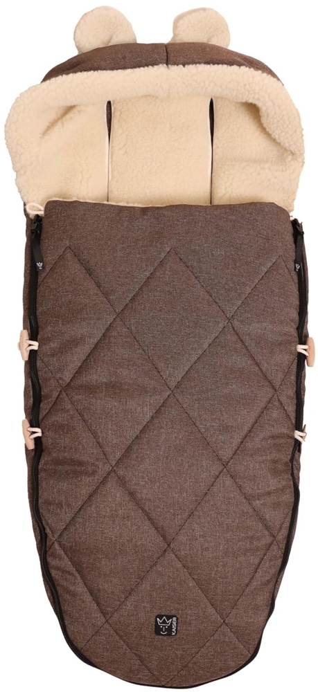 Kaiser Fußsack XL Ears Wool, Kinderwagen Fußsack Bild 1