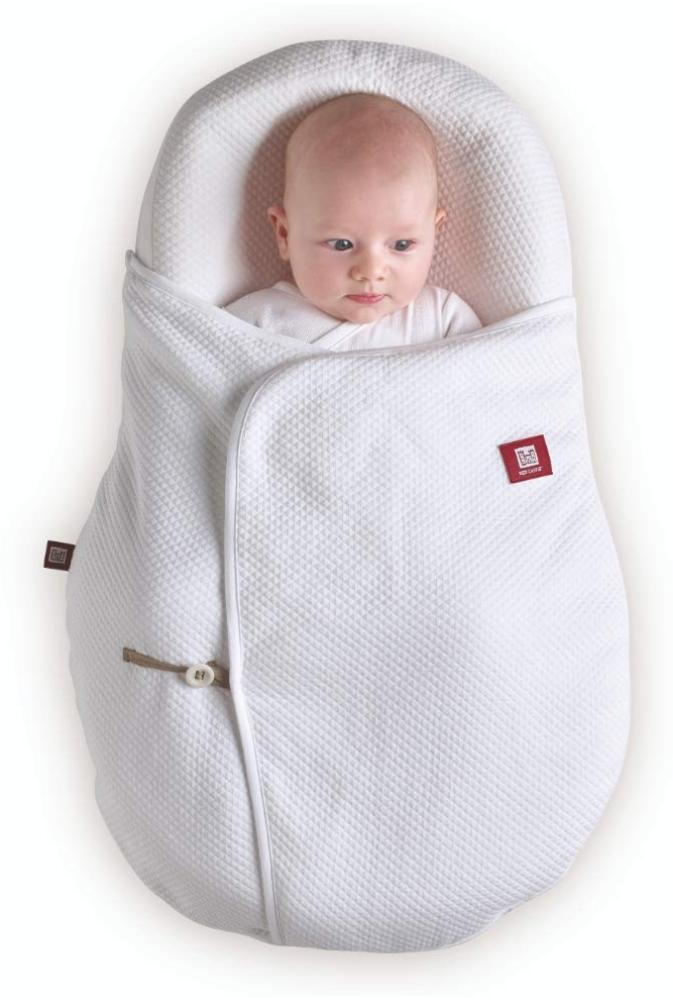 RED CASTLE Babydecke Cocoonacover Leicht 1. 0 Tog Weiß Bild 1