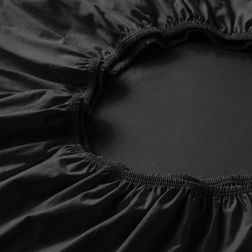 Estella Spannbettlaken 90x200-120x220 cm 900 Schwarz Bild 1