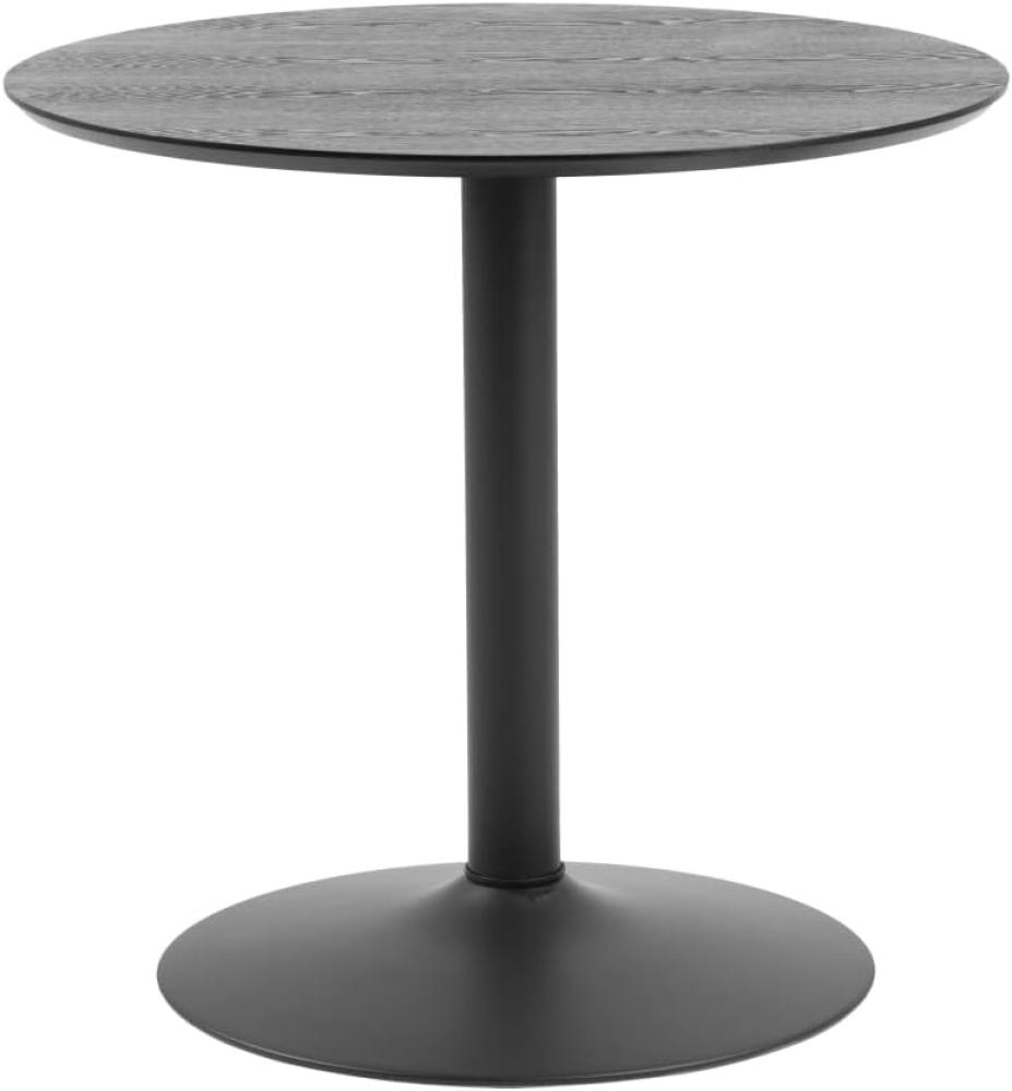 Ibiz Esstisch Cafetisch Esche Furnier schwarz Bild 1