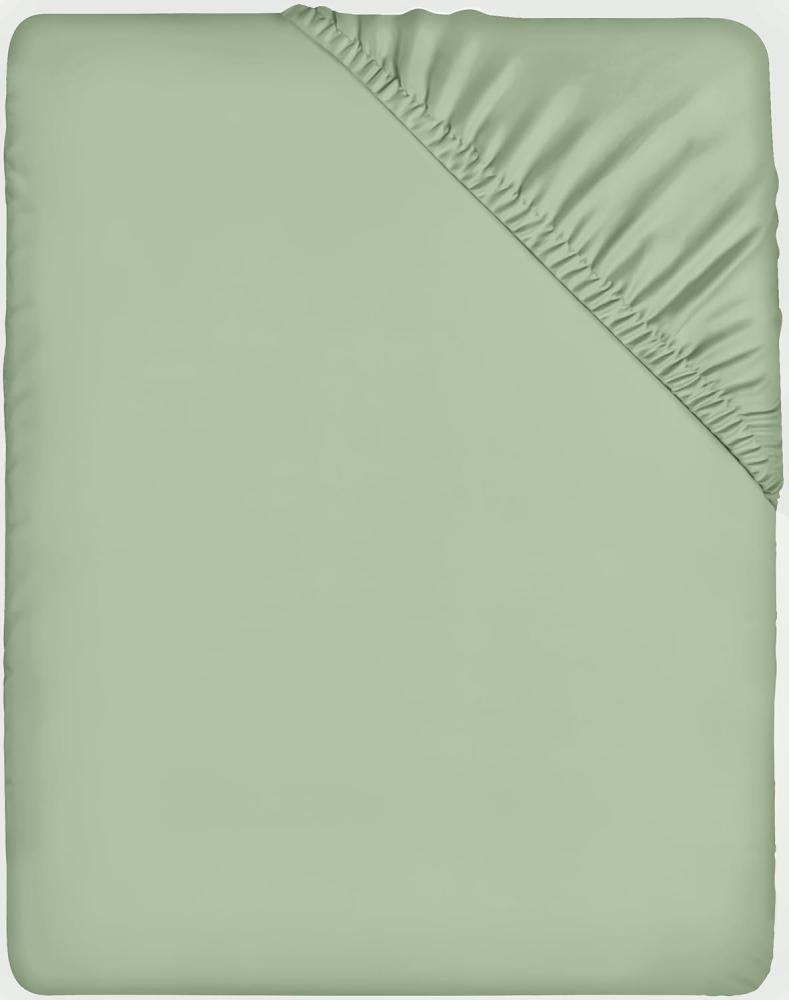 Utopia Bedding - Spannbettlaken 180x200cm - Summer Green - Grün - Gebürstete Polyester-Mikrofaser Spannbetttuch - 35 cm Tiefe Tasche Bild 1